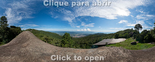 Rampa de voo livre com vista para Extrema (norte)