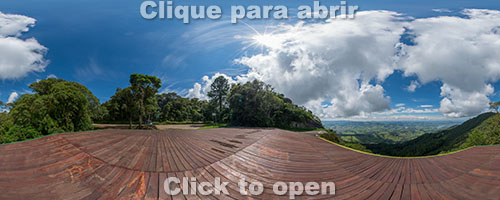 Rampa de voo livre com vista para Joanópolis (sul)